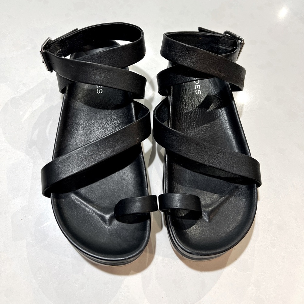 J/SLIDES NYC Platform Sandals